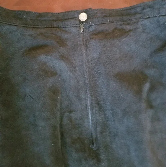Vintage suede skirt 10 - Picture 4 of 10